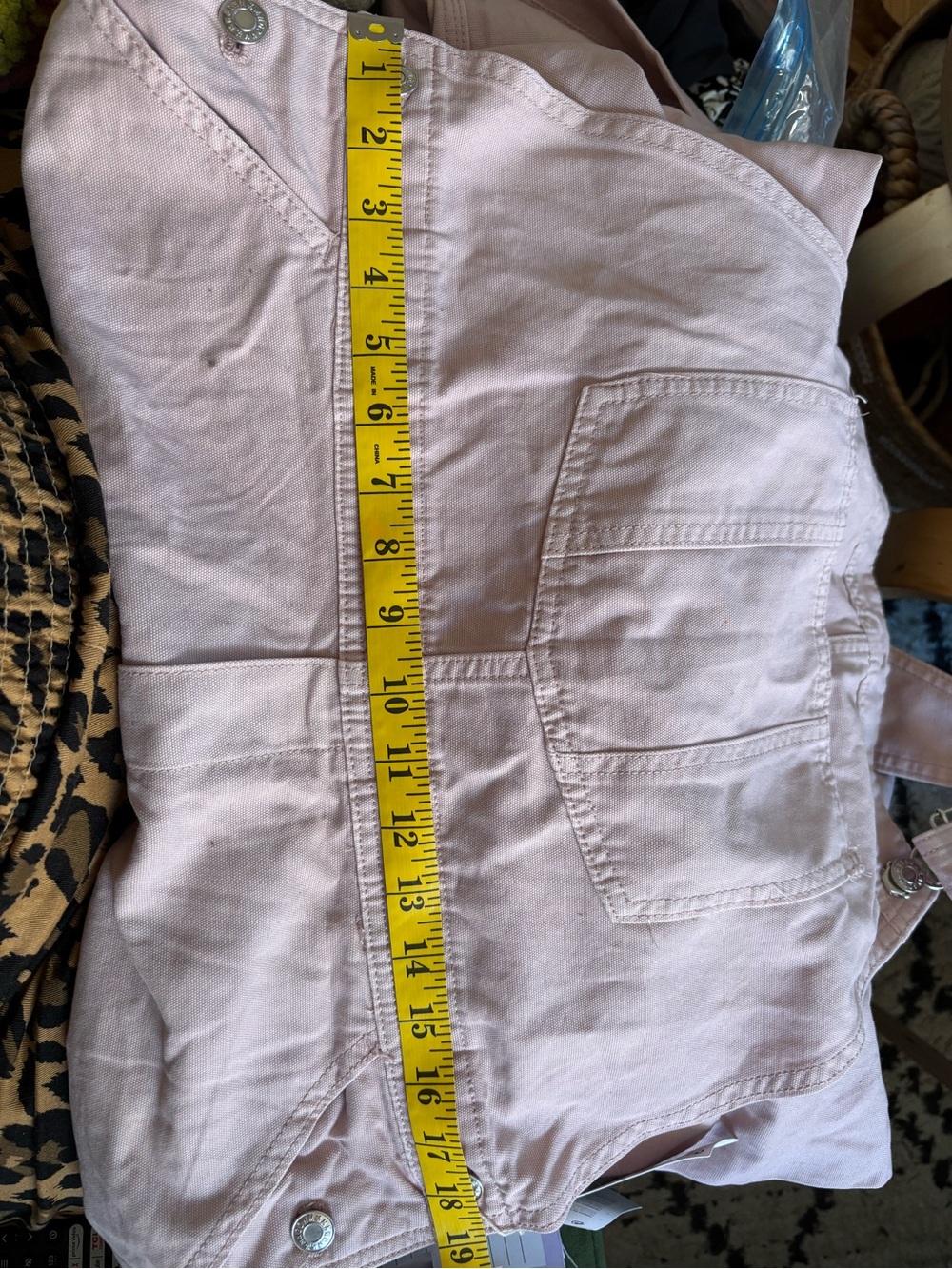 Mango Blush Pink Cotton Overalls - Picture 6 of 11